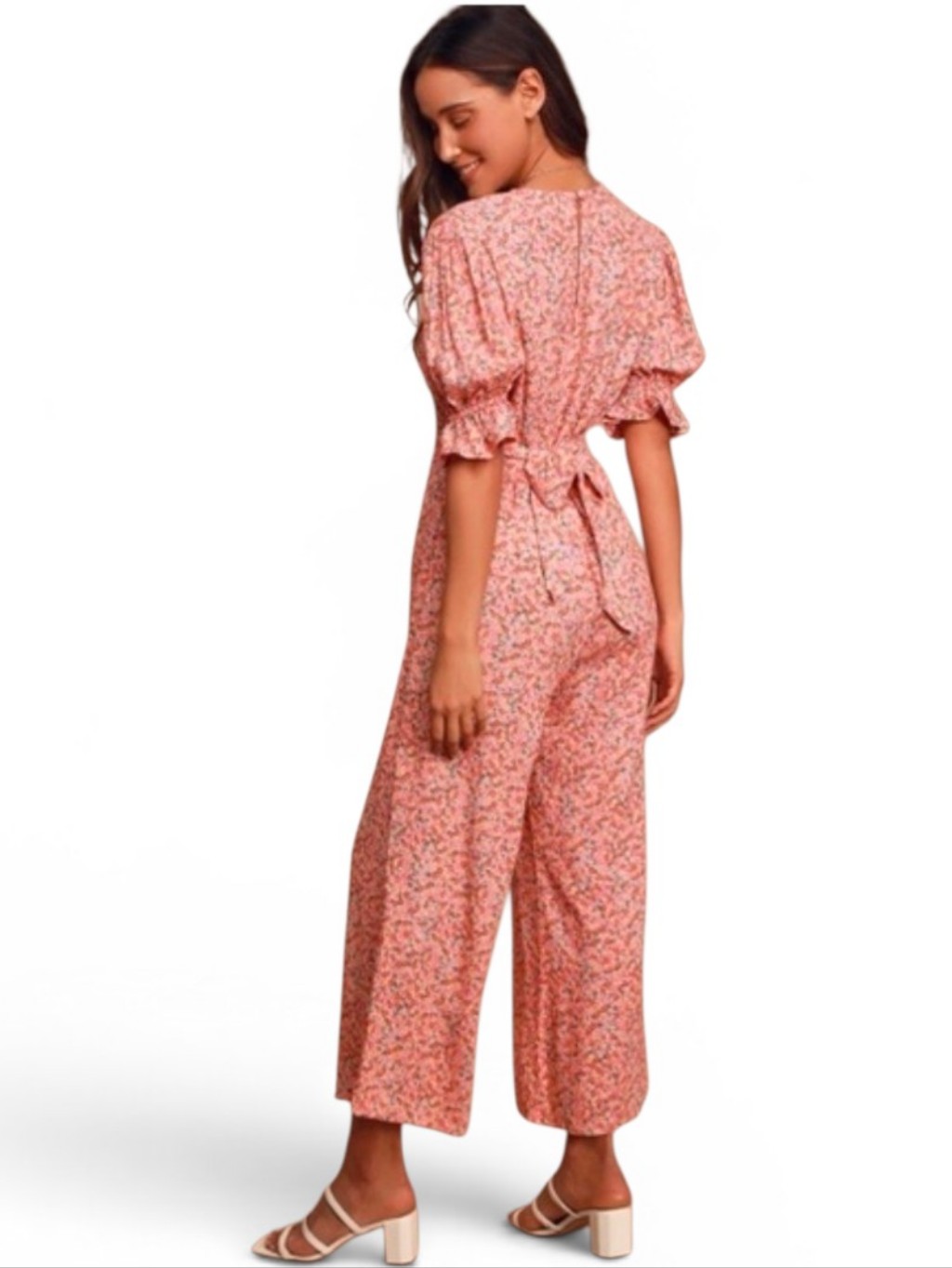 Faithfull The Brand X Revolve Anka Floral Jumpsuit  Size 4